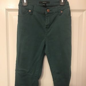 Forever 21 green pants
